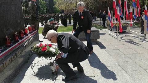 Bydgoszczanie wzięli udział w obchodach 78. rocznicy zakończenia II wojny światowej/fot: Monika Siwak