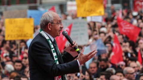 Kemal Kilicdaroglu/fot. Erdem Sahim/PAP/EPA