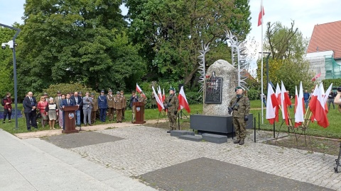 Msza święta, przemarsz ulicami miasta i uroczystość przy pomniku pamięci Żołnierzy Wyklętych. Tak wyglądał XI Toruński Marsz Pułkownika Pileckiego/fot. Monika Kaczyńska