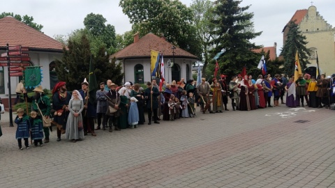 Rycerze z Pomorza zjechali do Chełmna, by wziąć udział w Turnieju o Złotą Jaszczurkę/fot. Marcin Doliński