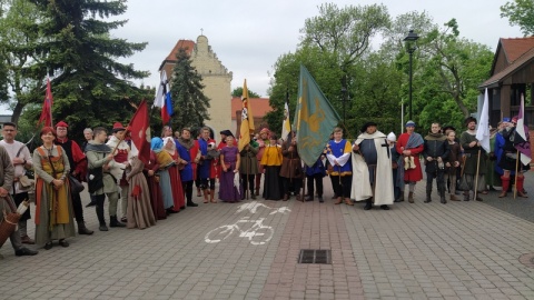 Rycerze z Pomorza zjechali do Chełmna, by wziąć udział w Turnieju o Złotą Jaszczurkę/fot. Marcin Doliński