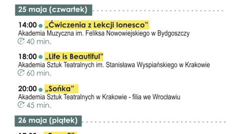 Program VIII Przeglądu „Przygrywka”