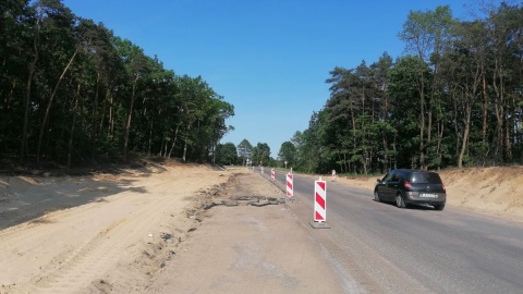 Modernizacja drogi wojewódzkiej nr 254 na trasie Brzoza-Łabiszyn/fot. mg