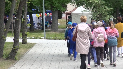 Dzień Dziecka na plaży w Żninie (jw)