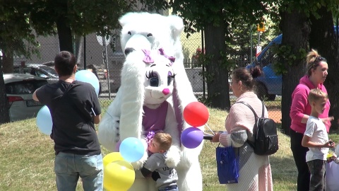 Dzień Dziecka na plaży w Żninie (jw)