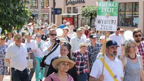 Było kolorowo, tanecznie i śpiewająco, a najważniejszymi bohaterami zostały dzieci. Wszystko za sprawą hasła przewodniego: „Dzieci przyszłością Polski". Ulicami Bydgoszczy przeszedł Marsz dla Życia i Rodziny/fot. Michał Jędryka