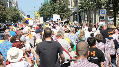 Było kolorowo, tanecznie i śpiewająco, a najważniejszymi bohaterami zostały dzieci. Wszystko za sprawą hasła przewodniego: „Dzieci przyszłością Polski". Ulicami Bydgoszczy przeszedł Marsz dla Życia i Rodziny/fot. Michał Jędryka