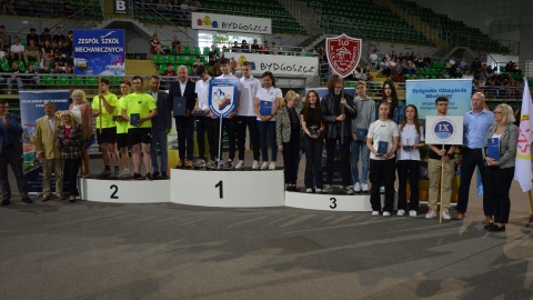 Podium Licealiady/fot.: Patryk Głowacki