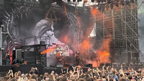 Koncert zespołu Behemoth. Mystic Festiwal 2023/fot. Tomasz Kaźmierski