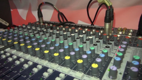 Tomasz Kaźmierski i przyszli radiowcy (jw)