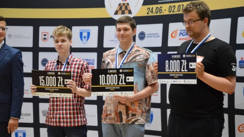 Podium turnieju kategorii A/fot.: Patryk Głowacki