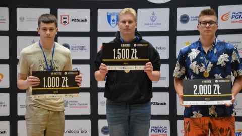 Podium zawodów kategorii C/fot.: Patryk Głowacki