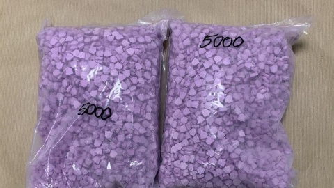 Bydgoscy policjanci zatrzymali 29-latka, u którego zabezpieczyli ponad 4,5 kilograma narkotyków/fot. materiały policji