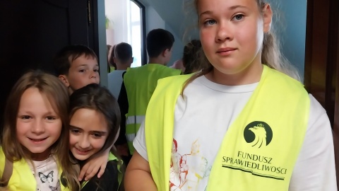 Ukraińskie dzieci z Fundacji „Bezpieczny Świat” mogły choć na moment zapomnieć o tęsknocie za członkami rodziny i swoim domem/fot: Elżbieta Rupniewska