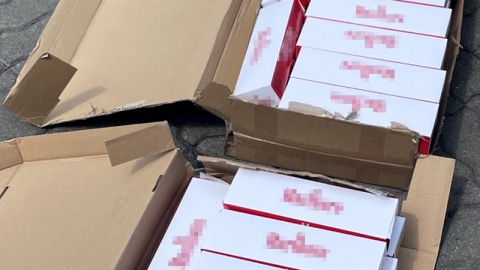 Pięciu mężczyzn zamieszanych w nielegalny handel tytoniem zatrzymali toruńscy policjanci. Jeden z nich przechowywał w domu – bez zezwolenia – broń i amunicję/fot. KMP Toruń