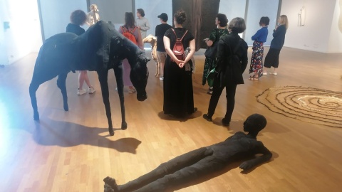 Wystawa „Niech szyją. Współczesna polska rzeźba uszyta” w CSW/fot. Iwona Muszytowska-Reszotek