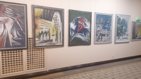 Wystawa prac Władysława Kozioła w Dworze Artusa będzie dostępna przez najbliższy miesiąc/fot. Iwona Muszytowska-Rzeszotek