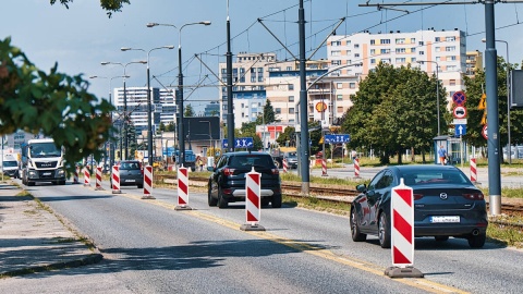 Od poniedziałku (10 lipca) cały ruch na ul. Fordońskiej będzie odbywać się jezdnią północną/fot. Zarząd Dróg Miejskich i Komunikacji Publicznej w Bydgoszczy, Facebook