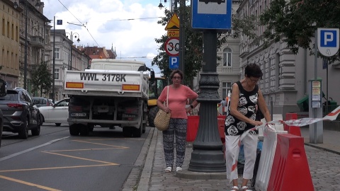 Rozpoczęły się prace przy budowie przystanku wiedeńskiego przy ulicy Gdańskiej, róg Chodkiewicza/ fot. jw