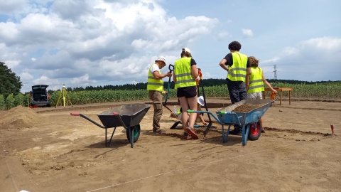 Prace archeologiczne w podbydgoskiej wsi Pień/fot. Tatiana Adonis