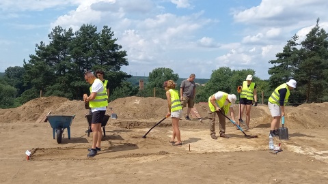 Prace archeologiczne w podbydgoskiej wsi Pień/fot. Tatiana Adonis