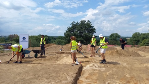 Prace archeologiczne w podbydgoskiej wsi Pień/fot. Tatiana Adonis