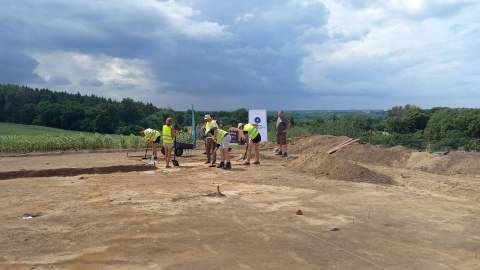 Prace archeologiczne w podbydgoskiej wsi Pień/fot. Tatiana Adonis