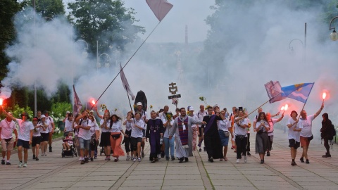 Bydgoscy pielgrzymi 17 lipca dotarli na Jasną Górę/fot. @JasnaGóraNews