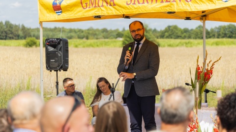 Uroczystym otwarcie drogi gminnej Skrwilno-Mościska/fot. Kujawsko-Pomorski Urząd Wojewódzki