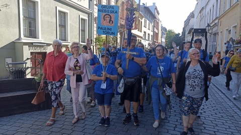 Pielgrzymka z Torunia na Jasną Górę/fot. Monika Kaczyńska