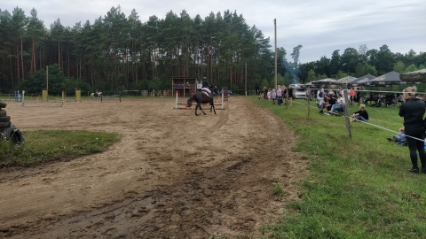 Gródek zmienił się stolicę jeździectwa w regionie. Na dżokejów czekało pięć konkurencji/fot: Marcin Doliński