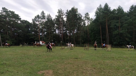 Gródek zmienił się stolicę jeździectwa w regionie. Na dżokejów czekało pięć konkurencji/fot: Marcin Doliński