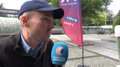 Audycję „Radio Biwak” poprowadzili wspólnie Piotr Majewski (PR PiK) i Łukasz Wacławek (RR)/fot. (jw)