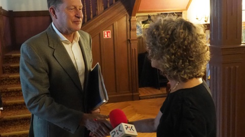 Mark Brzeziński w PR PiK/fot. jw