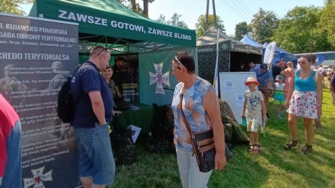 Piknik wojskowy w Sępólnie Krajeńskim/fot. Monika Siwak