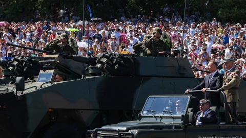 Warszawskie uroczystości w Święto Wojska Polskiego/fot. Marek Borawski /KPRP