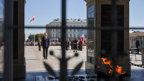 Warszawskie uroczystości w Święto Wojska Polskiego/fot. Przemysław Keler /KPRP