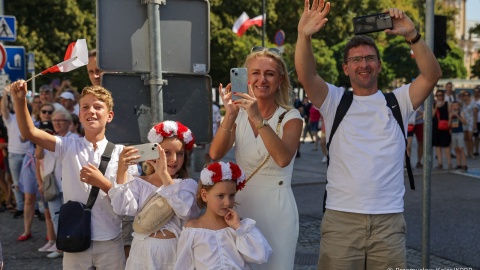 Warszawskie uroczystości w Święto Wojska Polskiego/fot. Przemysław Keler /KPRP