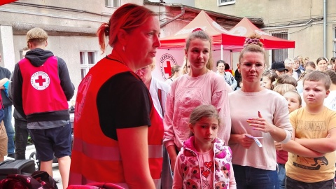 To już 22. edycja akcji Wyprawka dla Żaka Polskiego Czerwonego Krzyża. Kujawsko-Pomorski Oddział Okręgowy PCK chce w tym roku rozdać 1000 plecaków z przyborami szkolnymi swoim najmłodszym podopiecznym/fot. Elżbieta Rupniewska