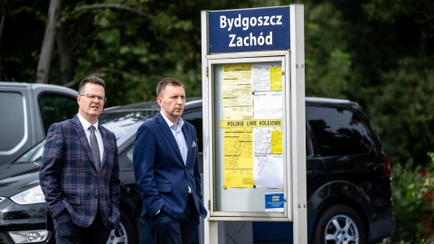 Dworzec Bydgoszcz-Zachód w Bydgoszczy oddany do użytku po modernizacji/fot. Tytus Żmijewski, PAP