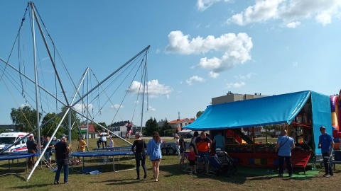 Dzieci na bydgoskiej polanie przy Orląt Lwowskich nie mogły się nudzić/fot: Monika Siwak