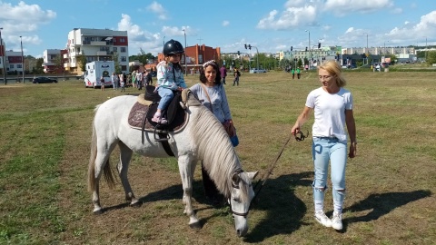 Dzieci na bydgoskiej polanie przy Orląt Lwowskich nie mogły się nudzić/fot: Monika Siwak