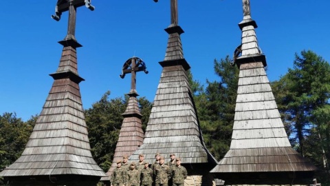 Żołnierze 8.K-PBOT zdecydowali się na oryginalne świętowanie pięciolecia istnienia swojej jednostki/fot: 8. 8.Kujawsko-Pomorska Brygada Obrony Terytorialnej