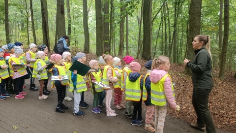 Na terenie parku organizowane są także zajęcia edukacyjne dla dzieci/fot: KPK