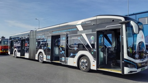 Miejskie Zakłady Komunikacyjne zorganizowały dzień otwarty w zajezdni autobusowej przy ul. Inowrocławskiej/fot. Tatiana Adonis