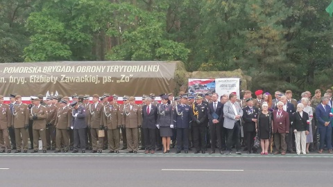 Defilada terytorialsów na ul. Gdańskiej w Bydgoszcz/fot. Monika Siwak