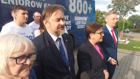 Beata Szydło w Żninie/fot. Marcin Glapiak