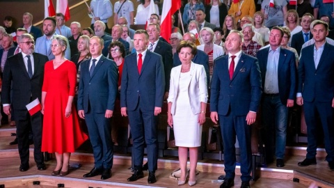 Konwencja ministra Łukasza Schreibera na Politechnice Bydgoskiej/fot. Tytus Żmijewski, PAP