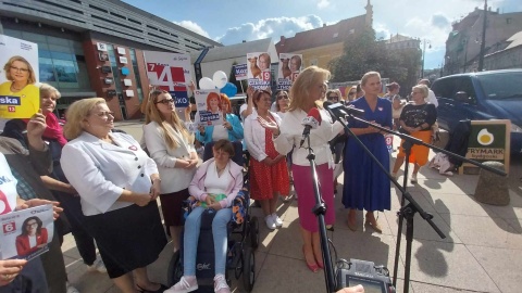 Konferencja w ramach akcji Koalicji Obywatelskiej „Kobiety na wybory” w Bydgoszczy/fot. Jolanta Fischer