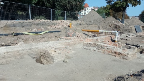 Prace archeologiczne w kompleksie Świętego Ducha na Bulwarze Filadelfijskim/fot. Michał Zaręba